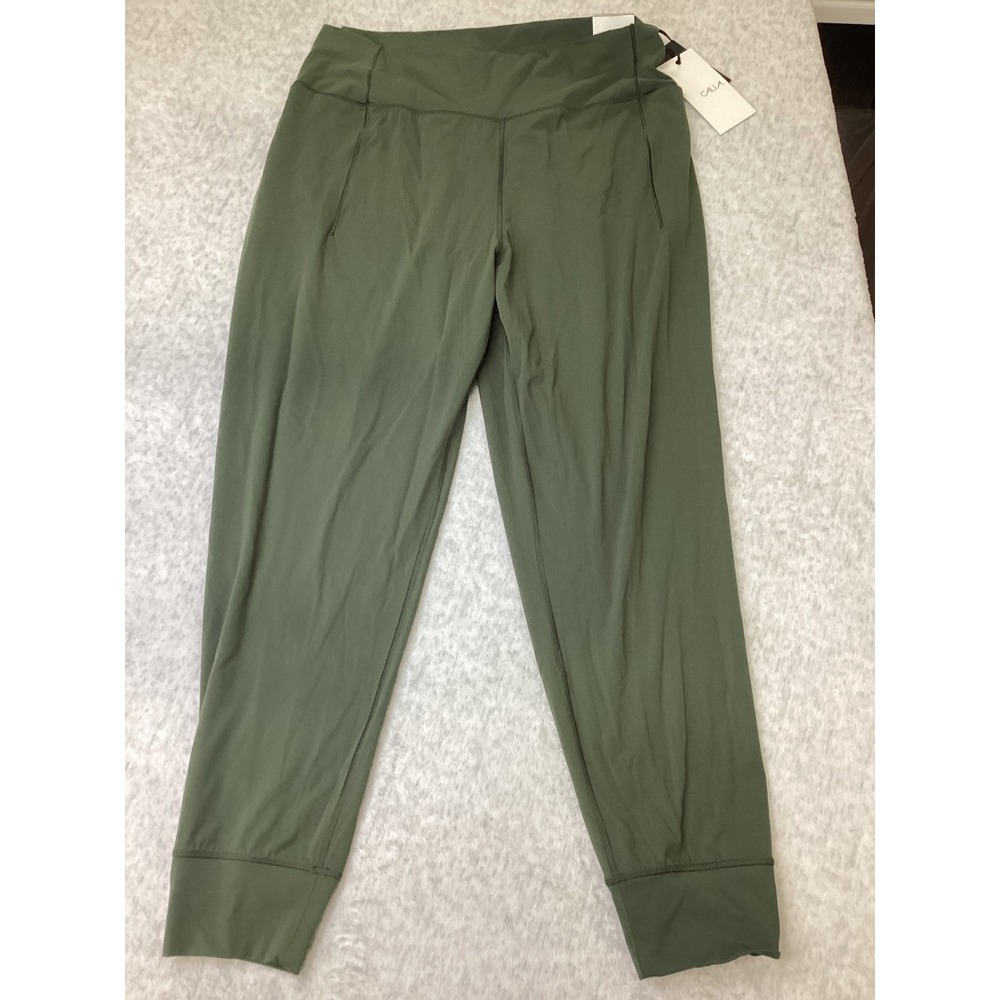 CALIA Inspire High-Rise Jogger Ivy Green Relaxed Fit Ankle Pant XL WAX107 NWT